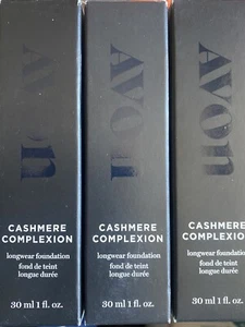 Lot Of 6 AVON Cashmere Complexion Longwear Foundation In Toasty Full Size 1 Oz - Picture 1 of 2