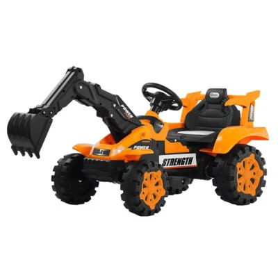 Lenoxx 6V Electric Ride On Outdoor Excavator Tractor/Toy/Kids/Digger/Farm 4y+  - image 1 of 2