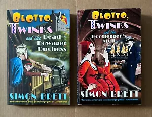 SIMON BRETT Blotto, Twinks & Bootlegger’s Moll + Dead Dowager Duchess : 2 PB LOT - Picture 1 of 2