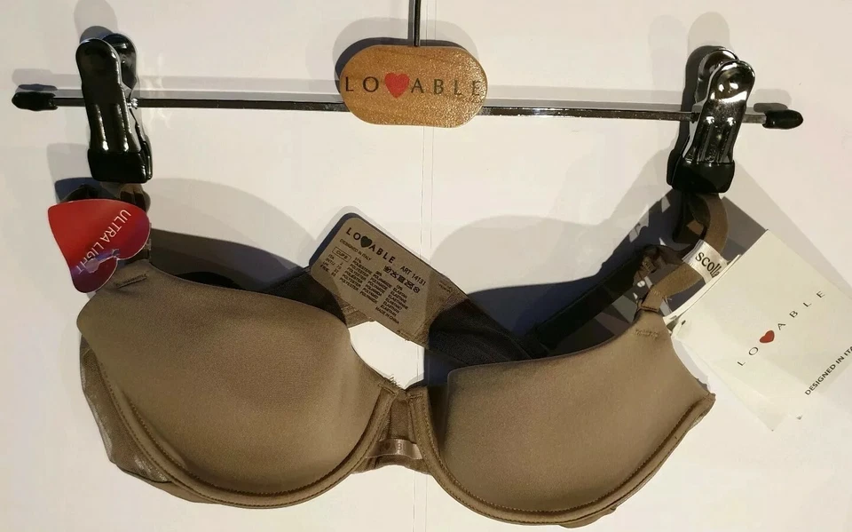 Sujetador camiseta Lovable L4131, barro - Reino Unido talla 32B - Nuevo con etiquetas - PVP £32 Foto 1 de 1