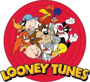 looney tunes sticker logo weatherproof bumper vinyl decal - Picture 1 of 1
