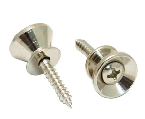 Allparts Cinturino in nichel bottoni con viti - Foto 1 di 2
