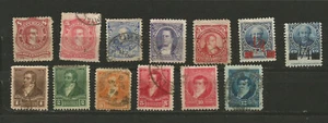 Argentinien Republik 1876/98 ein Lot von 13 Marken gestempelt /TR2293 - Bild 1 von 1
