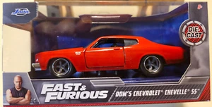 Jada Fast & Furious Dom's Red Chevrolet Chevelle SS 1:32 Die Cast Car #24075 - Bild 1 von 8