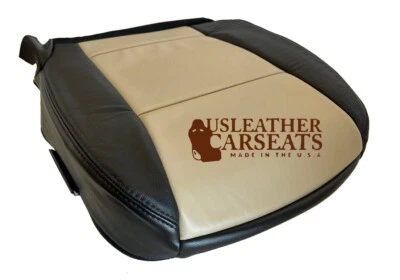 Ford Explorer Eddie Bauer 2009 parte inferior del lado del conductor cubierta de asiento de cuero tostado/negro Foto 1 de 4