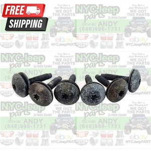 6pc TJ Dash Screws SIDE MOUNT BOLT Factory Hardware 97-06 Jeep Wrangler - Picture 1 of 11