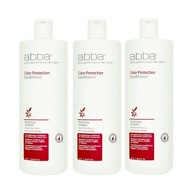 ABBA Color Protection Conditioner 33.8 Oz Set of 3 - Image 1 of 4