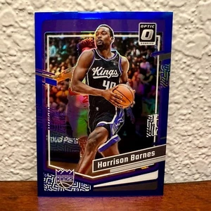 HARRISON BARNES 2023-24 PANINI DONRUSS OPTIC #47 BLUE PRIZM /49 KINGS - Bild 1 von 2