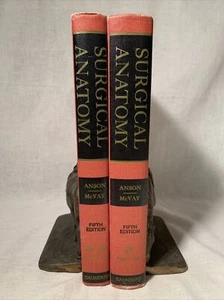 SURGICAL ANATOMY. 2 Volume Set. By Barry J. Anson & C B Mcvay - Hardcover. 1971 - Picture 1 of 12