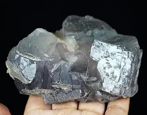 490g High qual Natural beautiful fluorite Mineral Specimen/China - Picture 1 of 9