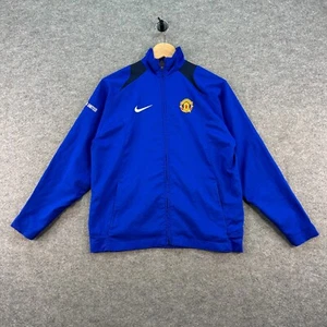 Chaqueta Nike de Colección Niños Grande Manchester United Azul Entrenamiento 2005/06 Chándal - Imagen 1 de 11