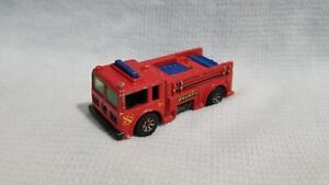 Hot Wheels 1976 Fire Eater Engine #51 Fire Truck Plastic Base