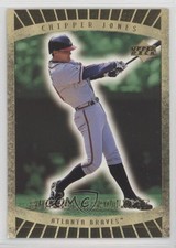 1999 Upper Deck Ovation Standing Ovation /500 Chipper Jones #85 HOF