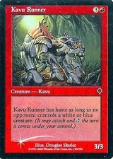 MTG - Invasion - Kavu Runner - Foil - NM