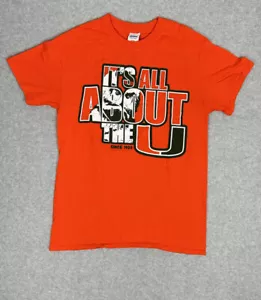 UM Miami Hurricanes Canes Stadium Giveaway 2018 Men’s S “It’s All About The U” - Picture 1 of 3