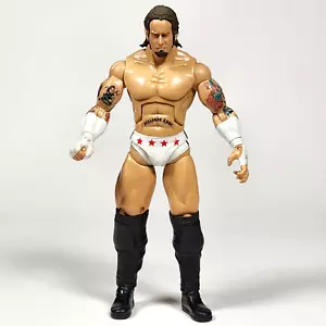 WWE Deluxe - CM Punk 7" Action Figure - Ruthless Aggression Series 8 White 2005 - Picture 1 of 7