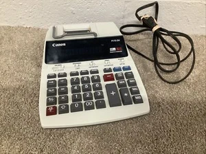 Canon P170-DH 12 Digit 10 Key Adding Business Machine Clock Calendar Calculator - Picture 1 of 6