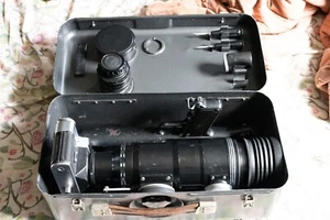 Rare Soviet USSR Zenit Photosniper Kit with two lenses, filters, more - Picture 1 of 6