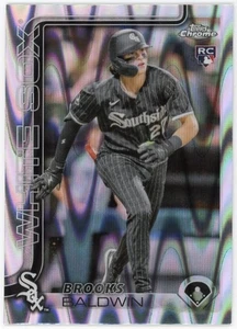 2025 Topps Chrome #3 Brooks Baldwin Raywave Refractors Chicago White Sox - Bild 1 von 1