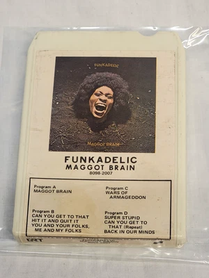 Funkadelic "Maggot Brain" 8-track tape 1975 Funk/Soul  ~REBUILT~ - Image 1 of 4