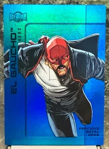 2025 Skybox Metal Universe Batman El Gaucho Blue PMG 27/50 Metal Gems #76 - Picture 1 of 2