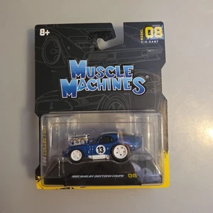 DieCast New Muscle Machines Blue 1965 Shelby Daytona Coupe Maisto S2 #08 - Picture 1 of 4