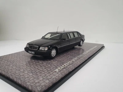 1/43 MEGA RARE MERCEDES-BENZ S500 PULLMAN GUARD W140 YELTSIN DIP MODELS GON140 - Image 1 of 4