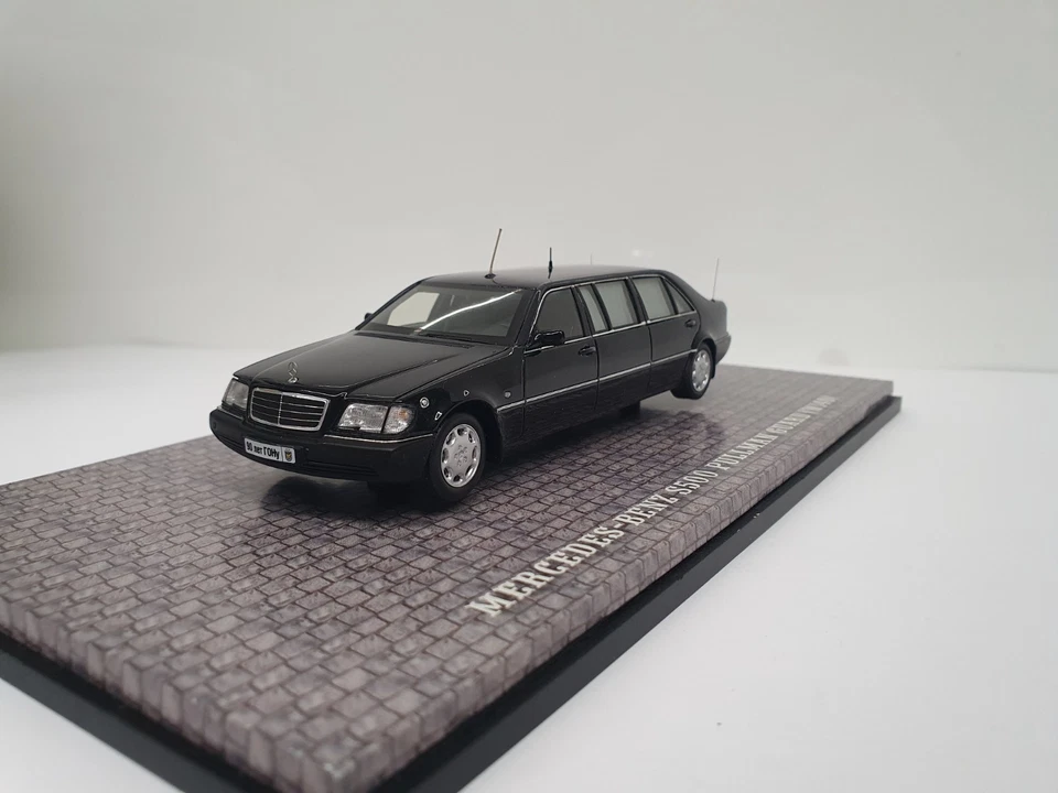 1/43 MEGA RARE MERCEDES-BENZ S500 PULLMAN GUARD W140 YELTSIN DIP MODELS GON140 - Image 1 of 4