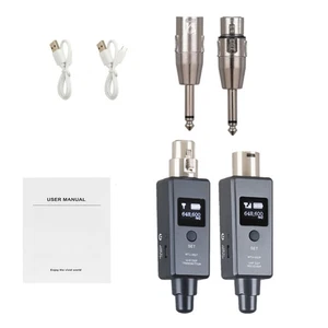 U3 Wireless Mic System Transmitter Receiver Microphone Adapter for Audio Mixer u - Afbeelding 1 van 17