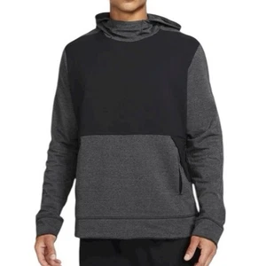 Nike Swoosh Yoga Pullover Hoodie Loose Fit Anthrazit und Schwarz Herren L " - Bild 1 von 13