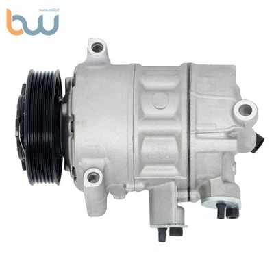 A/C Compressor W/ Pulley Groove 1K0820859H For Audi TT Quattro 2.0L 2009-2015 - Image 1 of 4