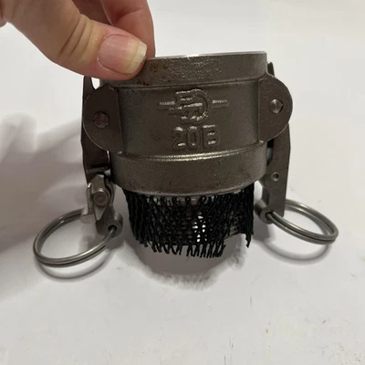 PT 1000220, Acoplador Parte B, 2", Aluminio (20B) con Conjunto de Leva Sta-lok II Foto 1 de 4