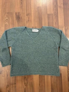 Harley of SCOTLAND - Light Green Women's Sweater Size Large - Picture 1 of 7