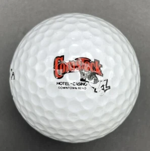 Palla da golf Comstock Hotel Casino Downtown Reno logo (1) Wilson Ultra usata - Foto 1 di 4