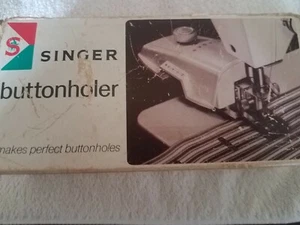 Singer Buttonholer-RARE VINTAGE-SHIPS SAME BUSINESS DAY - Picture 1 of 6