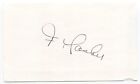 Fred Lasher Signed 3x5 Index Card Autographed MLB Baseball 1968 Detroit Tigers