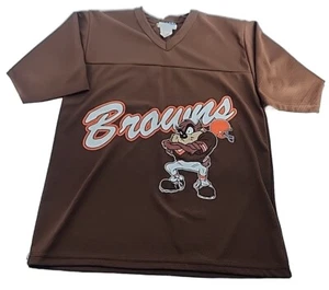 Cleveland Browns NFL Taz Vintage Youth Jersey Shirt XL 18/20 USA Made - Picture 1 of 10