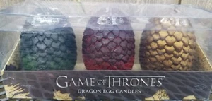 Candele Uovo di Drago Game Of Thrones mai bruciate nuove con scatola - Foto 1 di 7