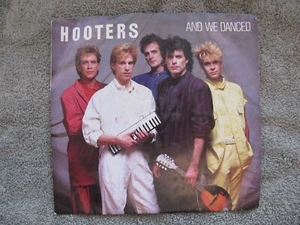 Hooters AND WE DANCED 45 Single BLOOD FROM A STONE Ex Condition - Picture 1 of 4