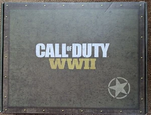 Call Of Duty WWII Limited Special Edition Collectors Gift Box Opened Complete - Picture 1 of 3