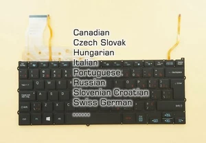 Keyboard For Samsung NP940X3G 940X3G NP940X3F 940X3F NP940X3K 940X3K Backlit New - Picture 1 of 19