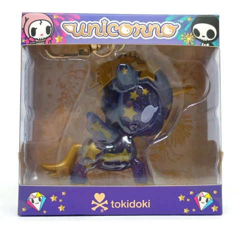 Tokidoki UNICORNO ANDROMEDA Purple Recolor Bag Charm Keychain Figure Holiday NEW Cover