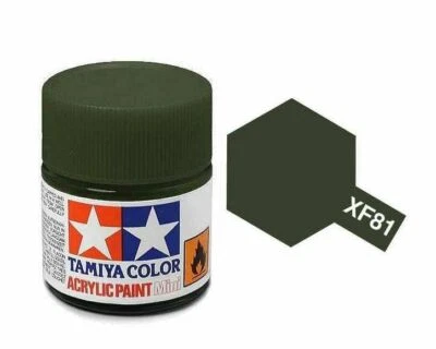 Tamiya Acrylic Paints 10ml XF1 - XF93 Model Paint Jars colours - Image 1 of 4
