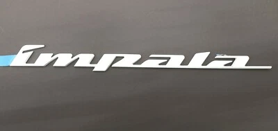 NEW OEM GM Front Door IMPALA Badge White 10427321 Chevy Impala LS 2001-2005 - Изображение 1 из 4