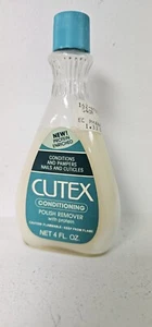 Cutex Vintage Glass Bottle Polish Remover With Conditioner 4fl Oz Read - Picture 1 of 5