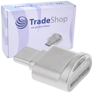 Micro SD Kartenleser Mini Lesegerät Flash Drive OTG Adapter USB Type C 3.1 USB-C - Bild 1 von 4