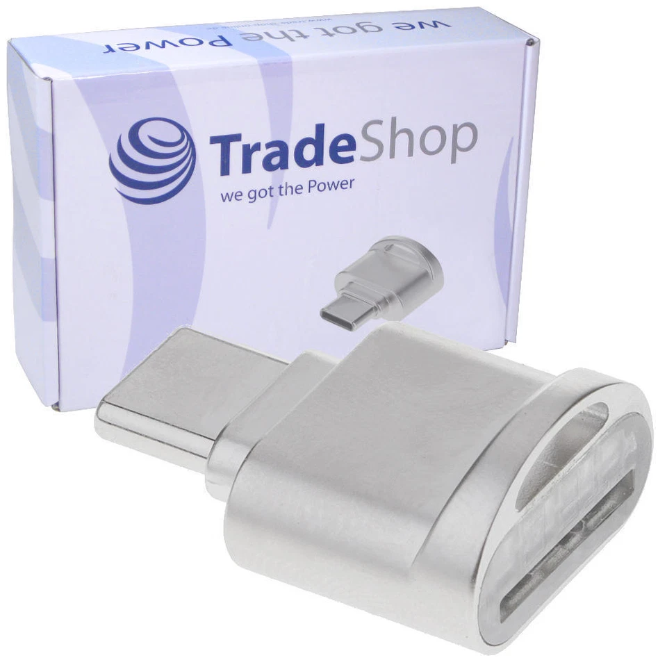 Micro SD Kartenleser Mini Lesegerät Flash Drive OTG Adapter USB Type C 3.1 USB-C - Bild 1 von 4