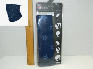 Dallas Cowboys face mask neck Gaiter Scarf NFL Star print adult size Head Cover - Picture 1 of 3