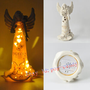 Cersharhome Luminous Angel Fine Bone china Ceramics Home Ornaments With Light