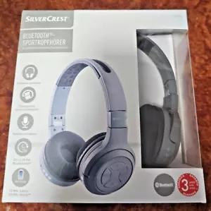 Sport Kopfhörer Bluetooth On Ear Kopfhörer Faltbar mi Freisprechfunktion - Picture 1 of 13